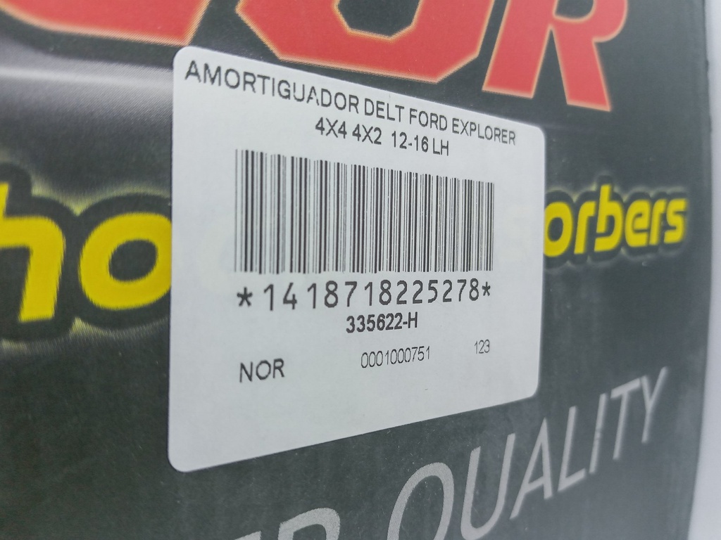 AMORTIGUADOR DELT FORD EXPLORER 4X4 4X2 12-16 LH - Vista 4