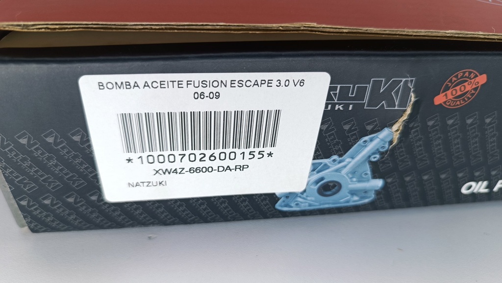 BOMBA ACEITE FUSION ESCAPE 3.0 V6 06-09 - Vista 8