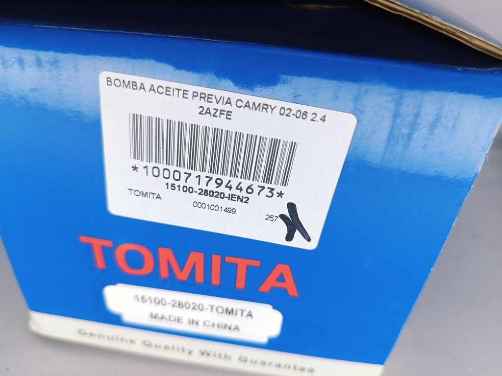 BOMBA ACEITE PREVIA CAMRY 02-06 2.4 2AZFE - Vista 5