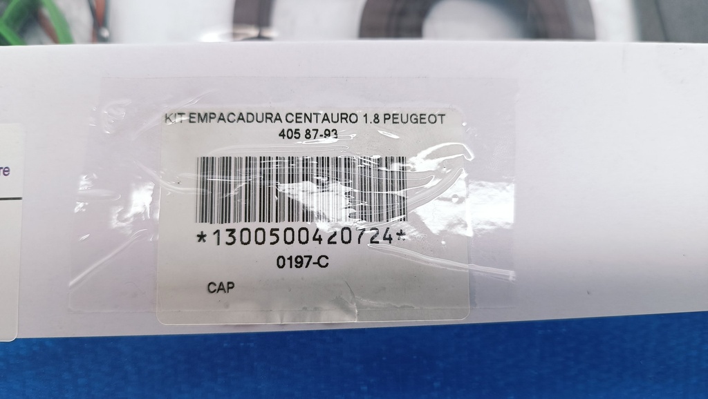 KIT EMPACADURA CENTAURO 1.8 PEUGEOT 405 87-93 - Vista 5