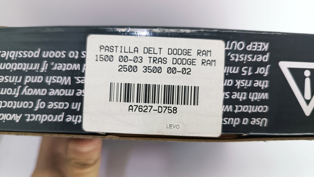 PASTILLA DELT DODGE RAM 1500 00-03 TRAS DODGE RAM 2500 3500 00-02 - Vista 6