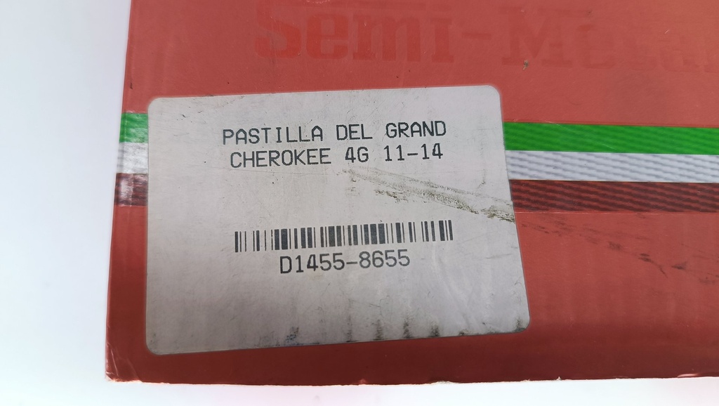 PASTILLA DELT GRAND CHEROKEE 4G 11-14 - Vista 4