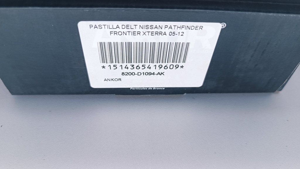 PASTILLA DELT NISSAN PATHFINDER FRONTIER XTERRA 05-12 - Vista 4