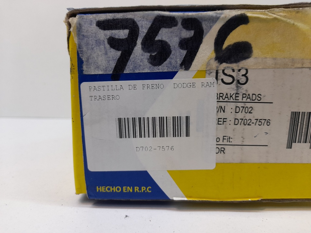 PASTILLA TRAS DODGE RAM EXPEDITION 00-04 - Vista 3