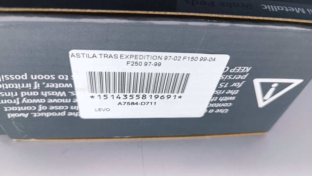 PASTILLA TRAS EXPEDITION 97-02 F150 99-04 F250 97-99 - Vista 4