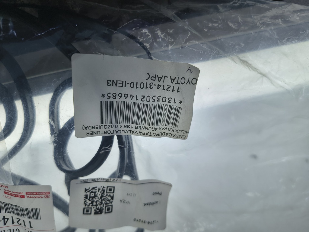 EMPACADURA TAPA VALVULA FORTUNER HILUX KAVAK 4RUNNER 1GR 4.0 (IZQUIERDA) - Vista 3