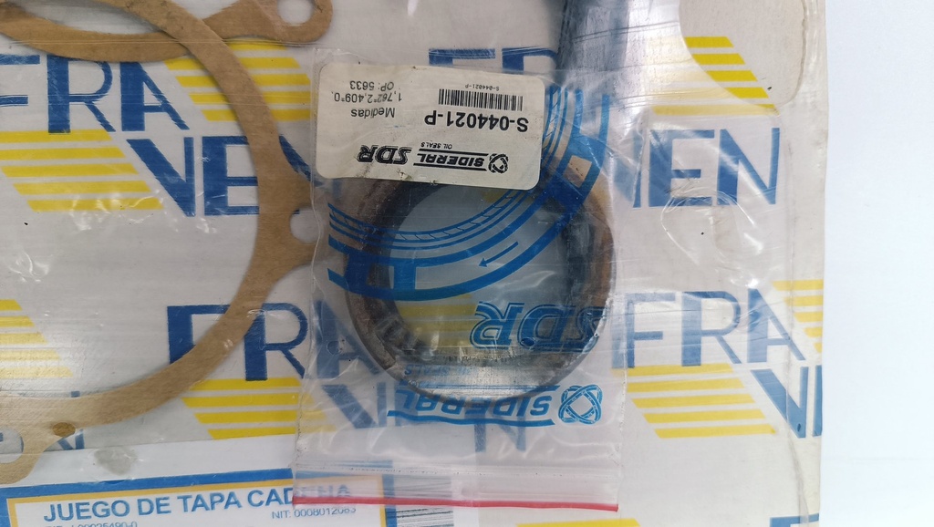 EMPACADURA TAPA CADENA CHEVROLET 292 250 - Vista 2
