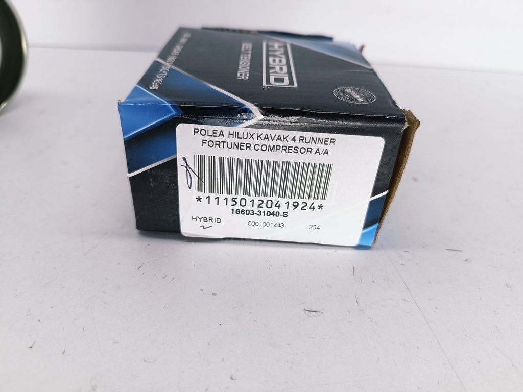 POLEA TENSORA HILUX KAVAK 4 RUNNER FORTUNER COMPRESOR A/A - Vista 4