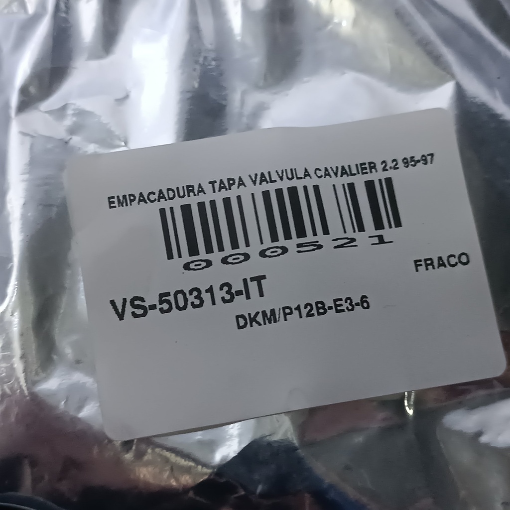 EMPACADURA TAPA VALVULA CAVALIER 2.2 95-97 - Vista 3
