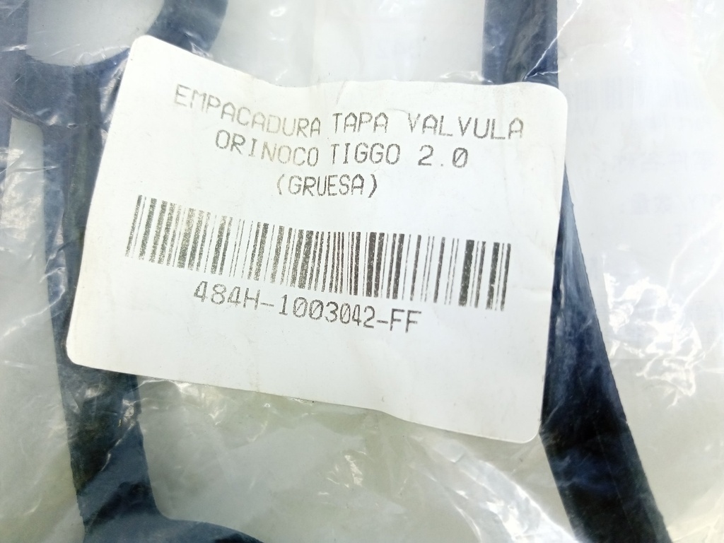 EMPACADURA TAPA VALVULA ORINOCO TIGGO 2.0 (GRUESA) - Vista 3