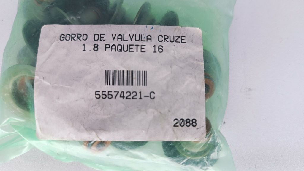 GORRO DE VALVULA CRUZE JUEGO DE 16 - Vista 5