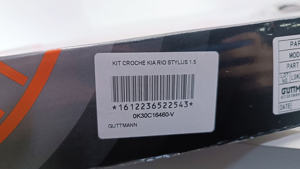 KIT CROCHE KIA RIO STYLUS 1.5 - Vista 7