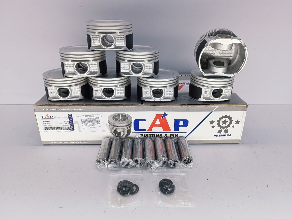PISTON EXPLORER 4.6 3V FX4 TRITON 5.4 (020) CONCAVO (1.5X1.5X3 90.2MM) - Vista 1