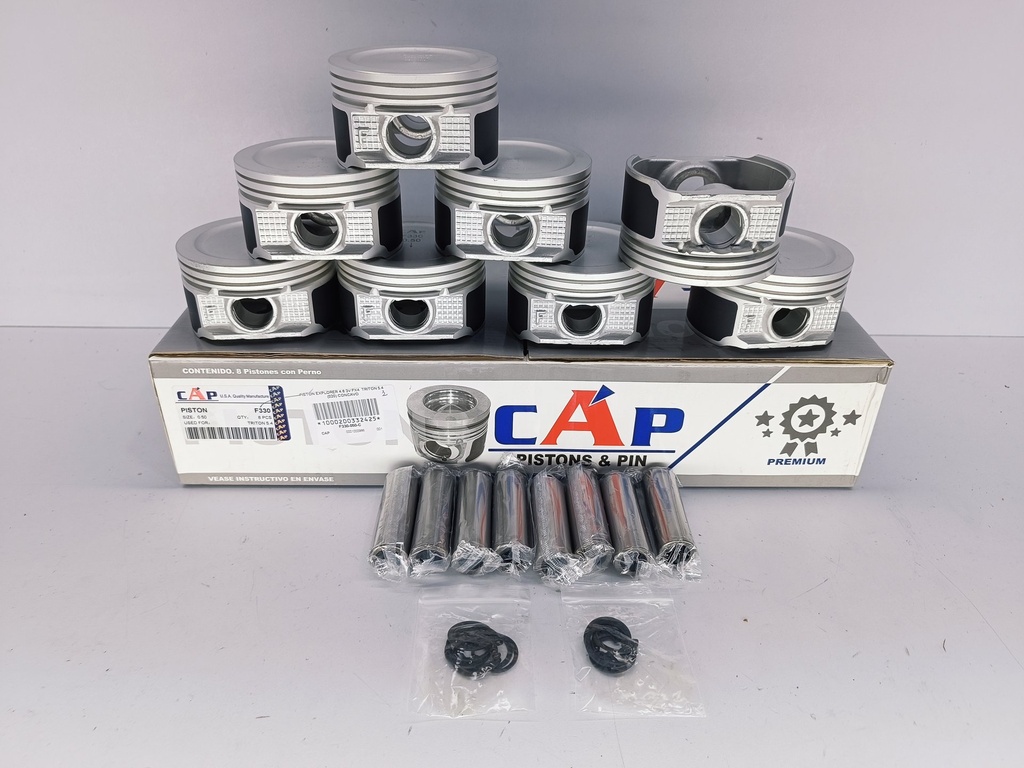 PISTON EXPLORER 4.6 3V FX4 TRITON 5.4 (020) CONCAVO (1.5X1.5X3 90.2MM) - Vista 2