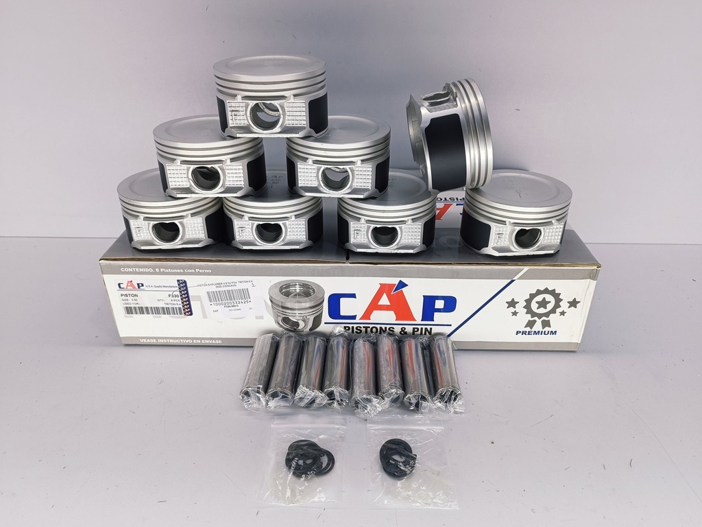 PISTON EXPLORER 4.6 3V FX4 TRITON 5.4 (020) CONCAVO (1.5X1.5X3 90.2MM) - Vista 3