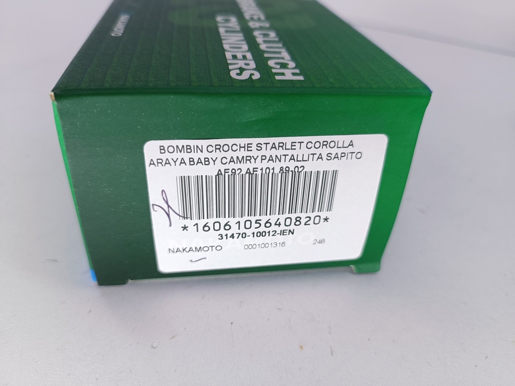 BOMBIN CROCHE STARLET COROLLA ARAYA BABY CAMRY PANTALLITA SAPITO AE92 AE101 89-02 - Vista 5