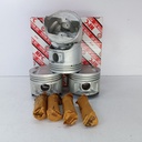 PISTON HONDA CIVIC 1.5 92-95 (STD) (1.2X1.5X4 75MM) - Vista 1