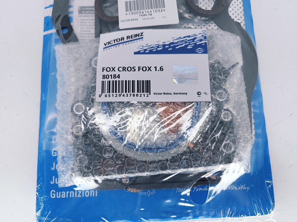 KIT EMPACADURA FOX SPACEFOX 1.6 - Vista 2