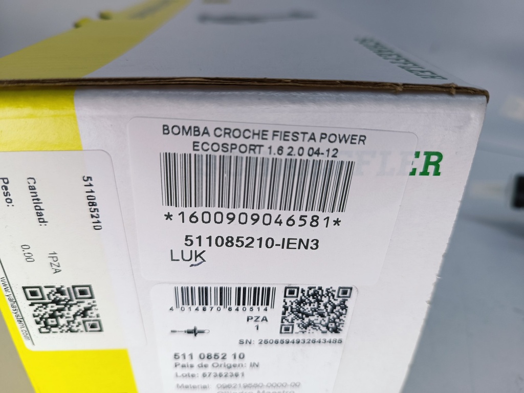 BOMBA CROCHE FIESTA POWER ECOSPORT 1.6 2.0 04-12 - Vista 3