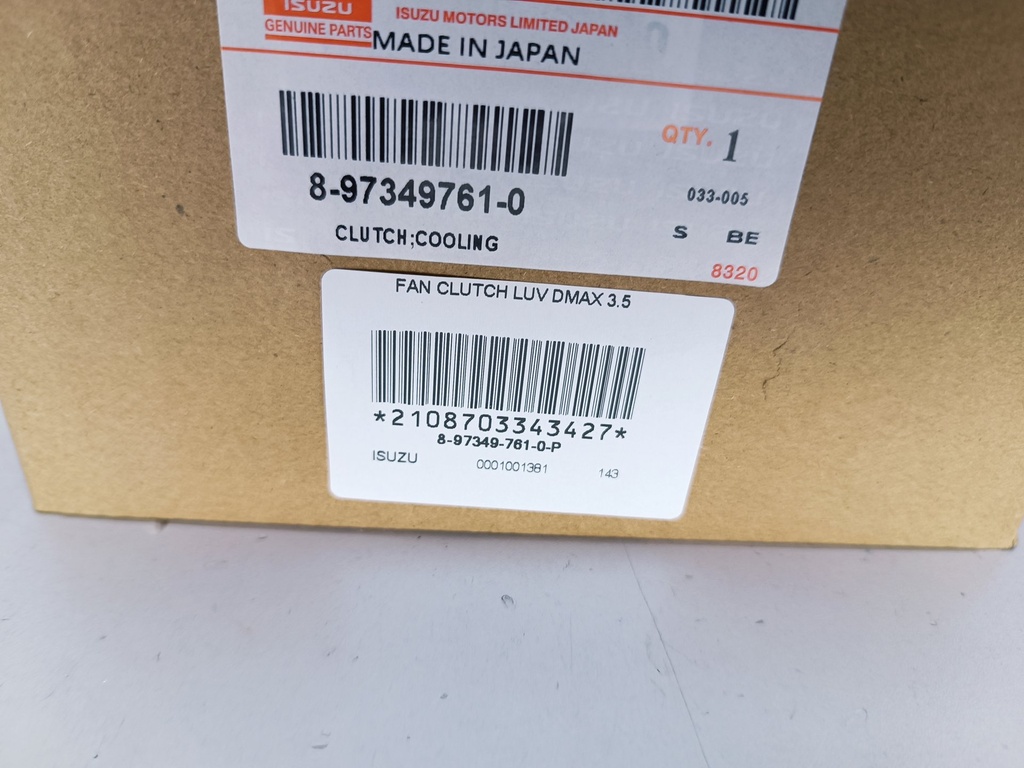 FAN CLUTCH LUV DMAX 3.5 - Vista 5