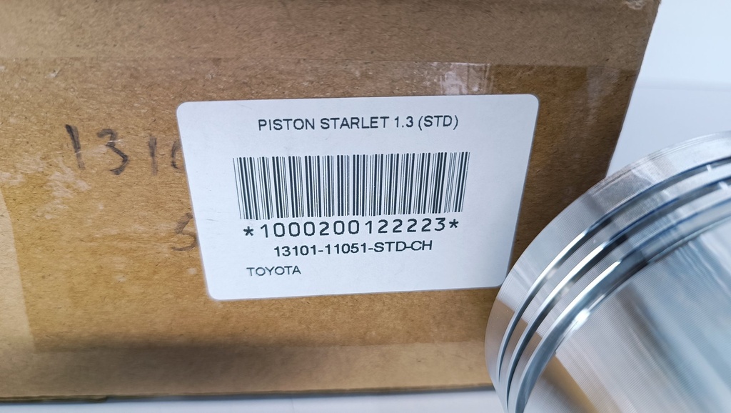 PISTON STARLET 1.3 (STD) (1.5X1.5X3 73MM) - Vista 6