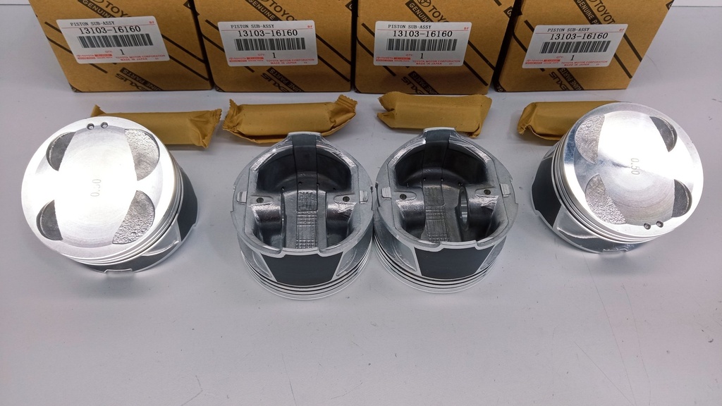 PISTON COROLLA BABY CAMRY PANTALLITA SAPITO F.I.1.6 (STD) 99-02 (1.2X1.5X3 81MM) - Vista 3