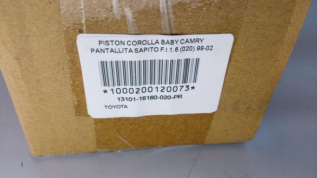 PISTON COROLLA BABY CAMRY PANTALLITA SAPITO F.I.1.6 (STD) 99-02 (1.2X1.5X3 81MM) - Vista 6