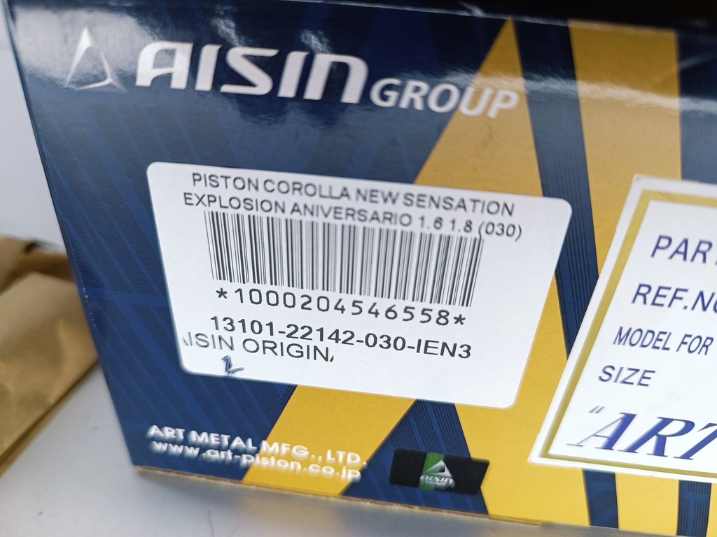 PISTON COROLLA NEW SENSATION EXPLOSION ANIVERSARIO 1.6 1.8 (030) (03-14) (1.2X1.2X3 79MM) - Vista 4
