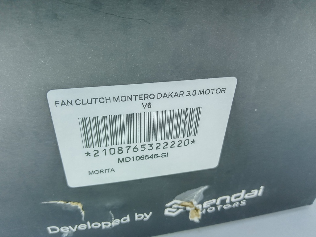 FAN CLUTCH MONTERO DAKAR 3.0 MOTOR V6 - Vista 4