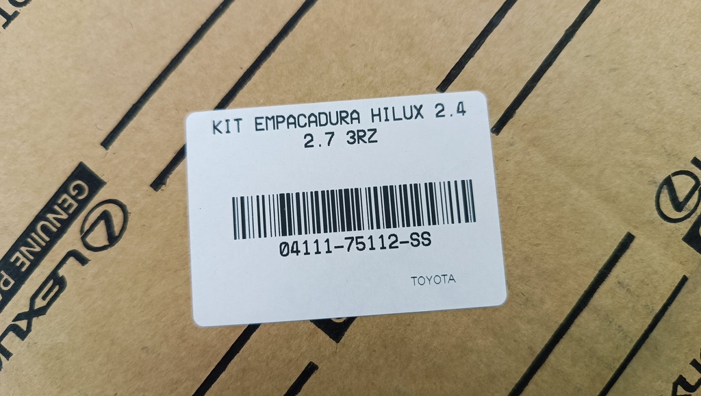KIT EMPACADURA HILUX MERU 2.4 2.7 3RZ - Vista 10