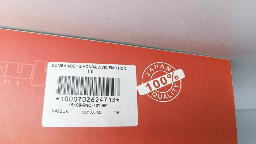 BOMBA ACEITE HONDA CIVIC EMOTION 1.8 - Vista 5
