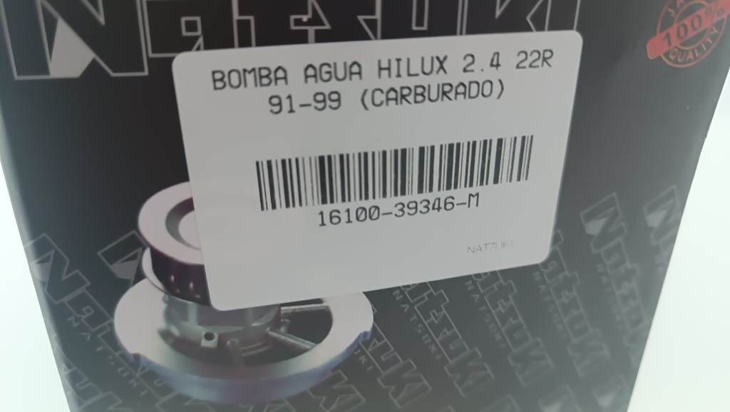 BOMBA AGUA HILUX 2.4 22R 91-99 (CARBURADO) - Vista 5