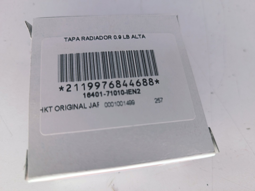 TAPA RADIADOR 0.9 LB ALTA - Vista 3
