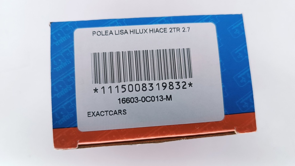 POLEA TENSORA HILUX KAVAK 4 RUNNER FORTUNER COMPRESOR A/A - Vista 6