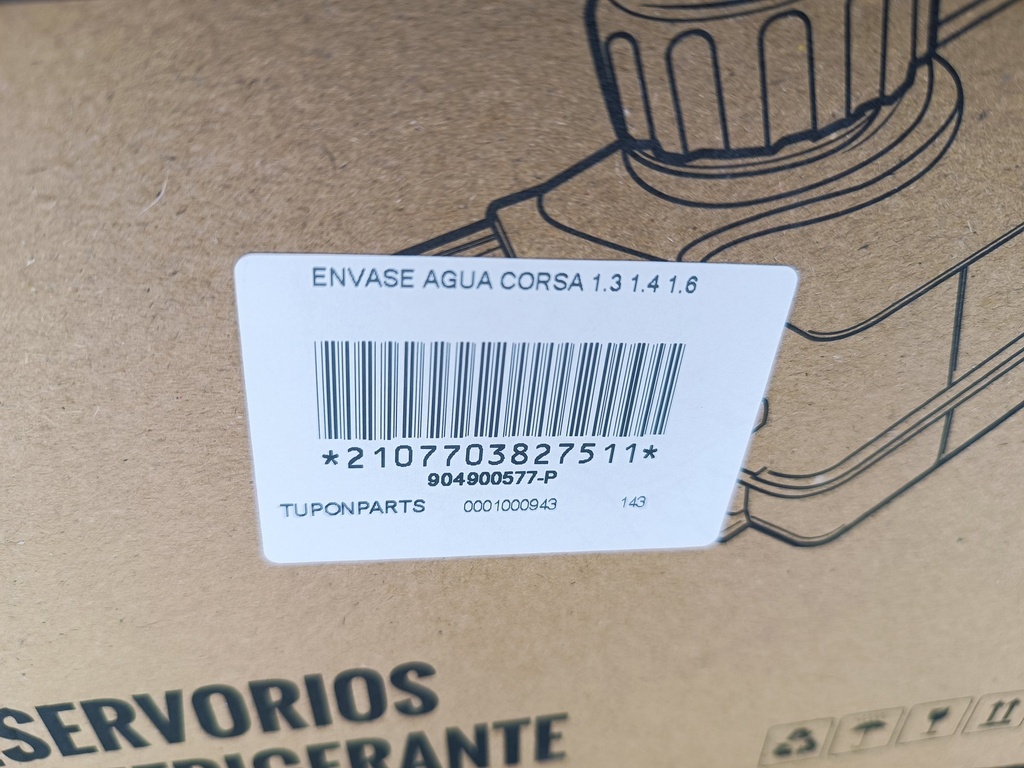ENVASE AGUA CORSA 1.3 1.4 1.6 - Vista 4
