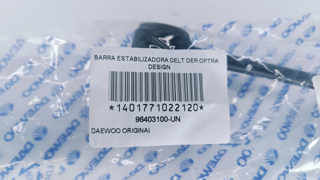 BARRA ESTABILIZADORA DELT DER OPTRA DESIGN 02-14 - Vista 4