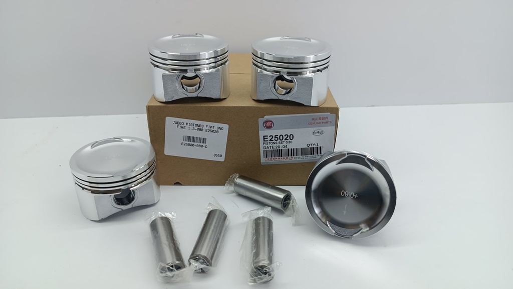 PISTON FIAT UNO FIRE FIORINO FIRE 1.3 8V (0.60) (030) (1.2x1.2x2.5 70.8mm) - Vista 1