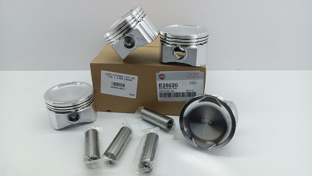 PISTON FIAT UNO FIRE FIORINO FIRE 1.3 8V (0.60) (030) (1.2x1.2x2.5 70.8mm) - Vista 2