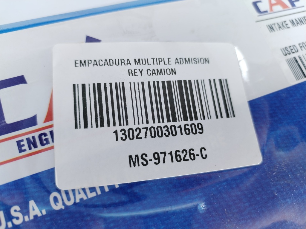 EMPACADURA MULTIPLE ADMISION REY CAMION - Vista 5