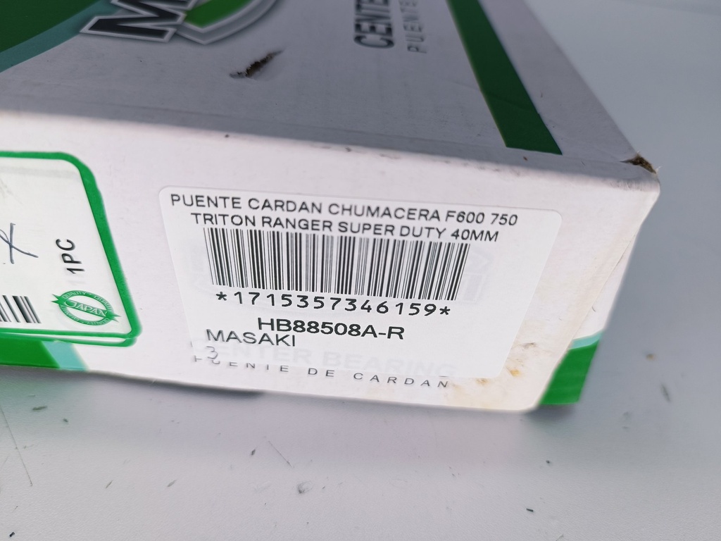 PUENTE CARDAN CHUMACERA F600 750 TRITON RANGER SUPER DUTY 40MM - Vista 3