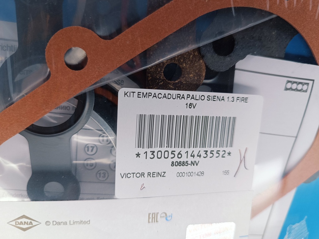 KIT EMPACADURA PALIO SIENA 1.3 FIRE 16V - Vista 4