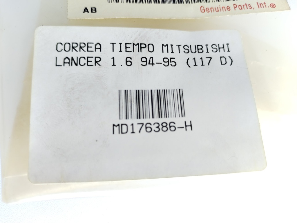CORREA TIEMPO MITSUBISHI LANCER 1.6 94-95 (117 D) - Vista 7