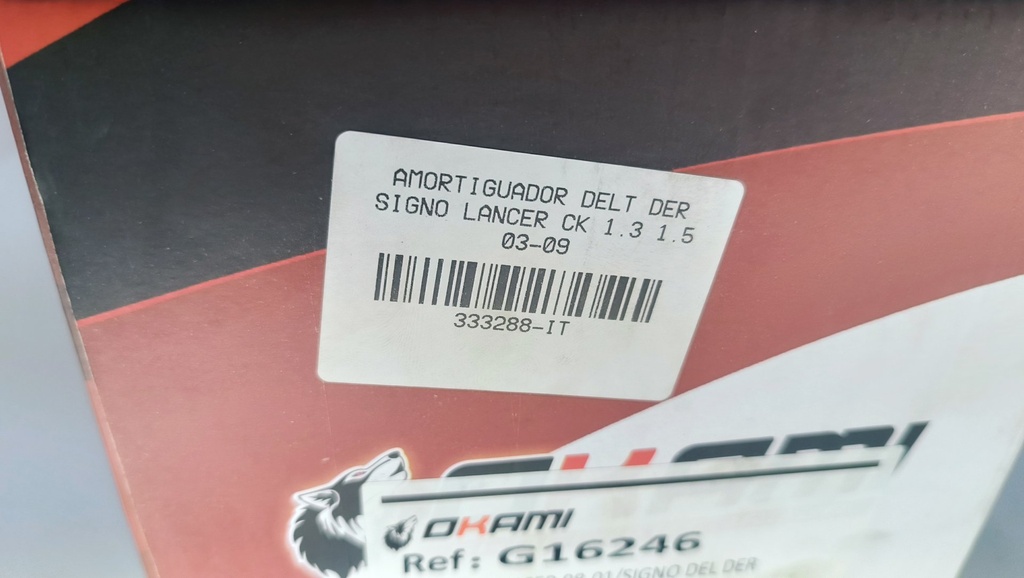 AMORTIGUADOR DELT MITS SIGNO LANCER CK 1.3 1.5 98-09 RH - Vista 10