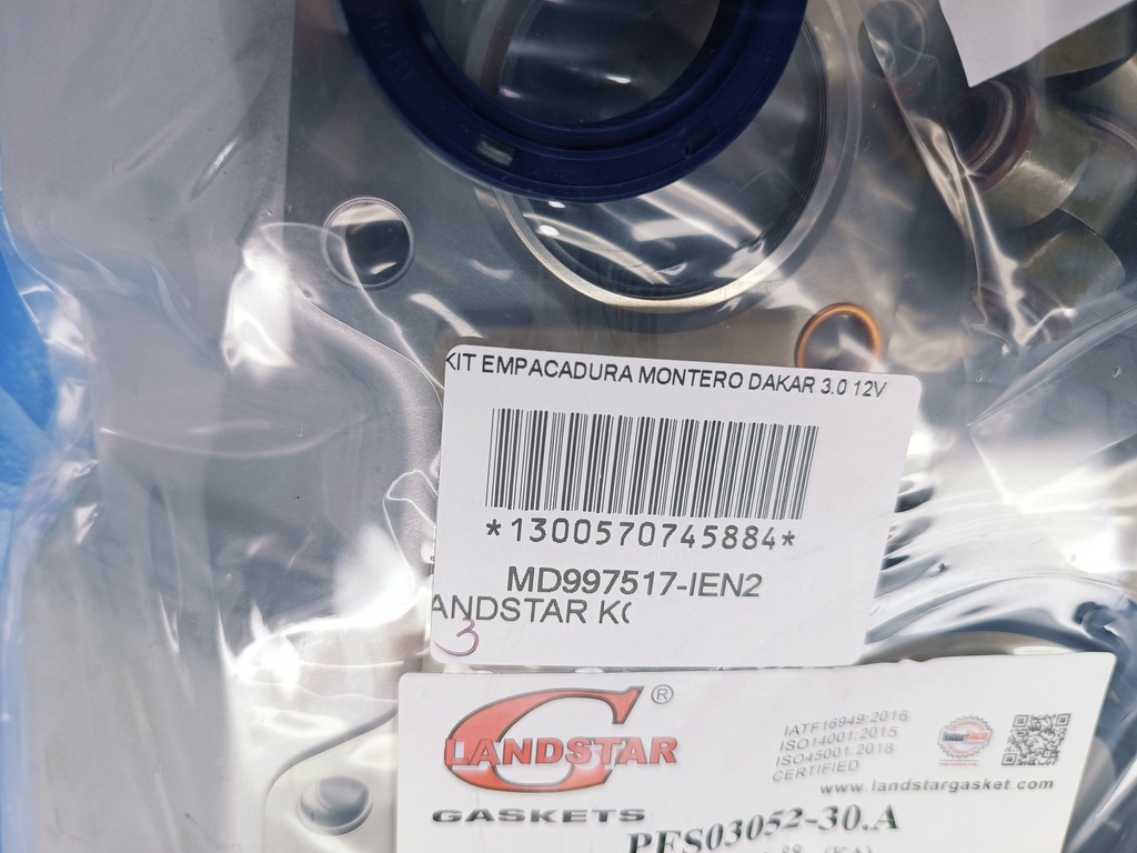 KIT EMPACADURA MONTERO DAKAR 3.0 12V - Vista 2