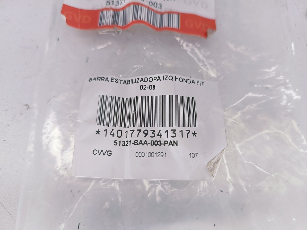 BARRA ESTABILIZADORA IZQ HONDA FIT 02-08 - Vista 4
