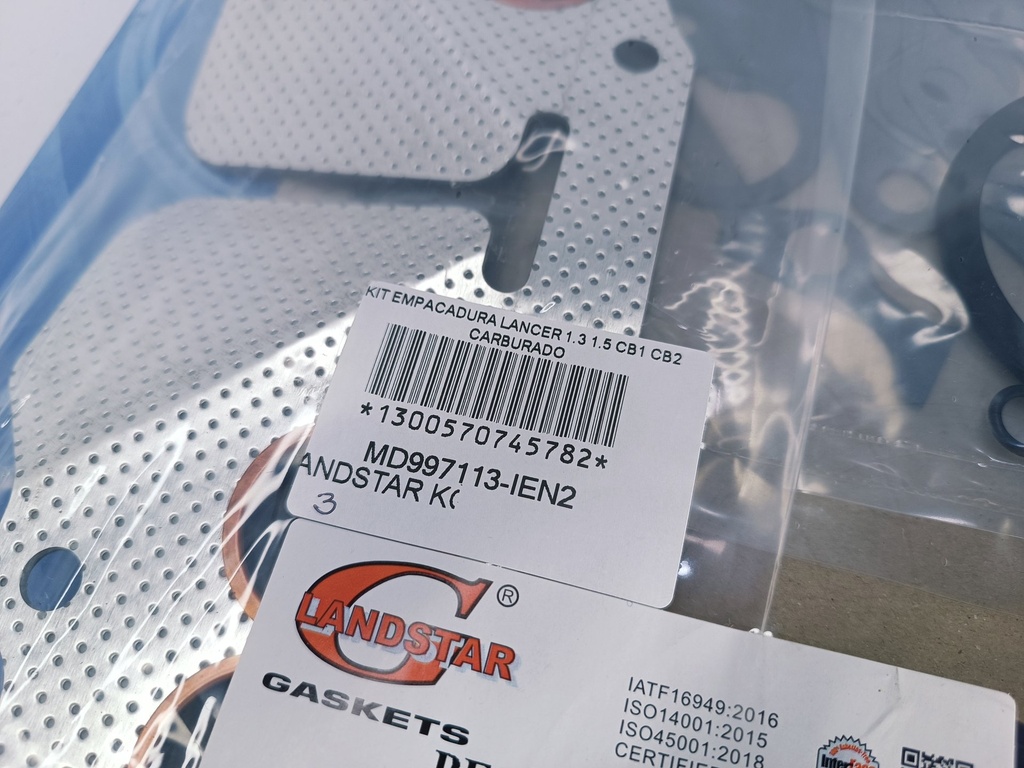 KIT EMPACADURA LANCER 1.3 1.5 CB1 CB2 CARBURADO - Vista 2