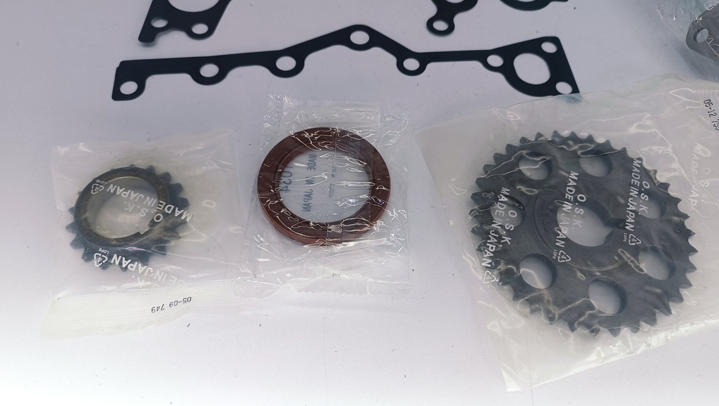 KIT CADENA TIEMPO HILUX 2.4 2RZ 95-99 DONGFENG ZNA 4X2 4X4 - Vista 3
