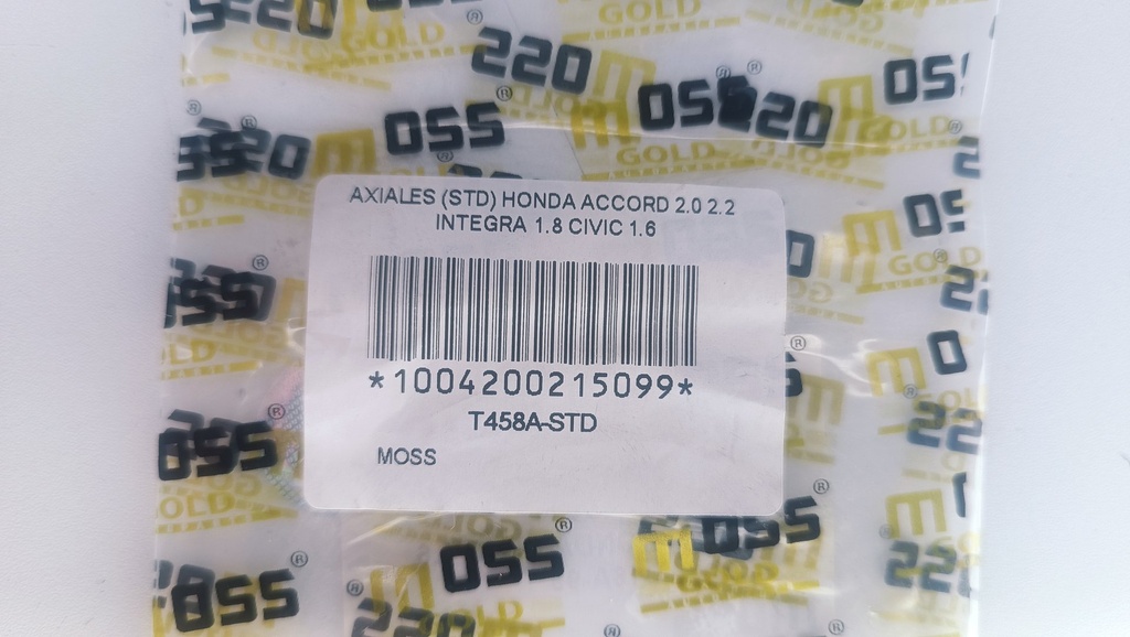 AXIALES (STD) HONDA ACCORD 2.0 2.2 INTEGRA 1.8 CIVIC 1.6 - Vista 4