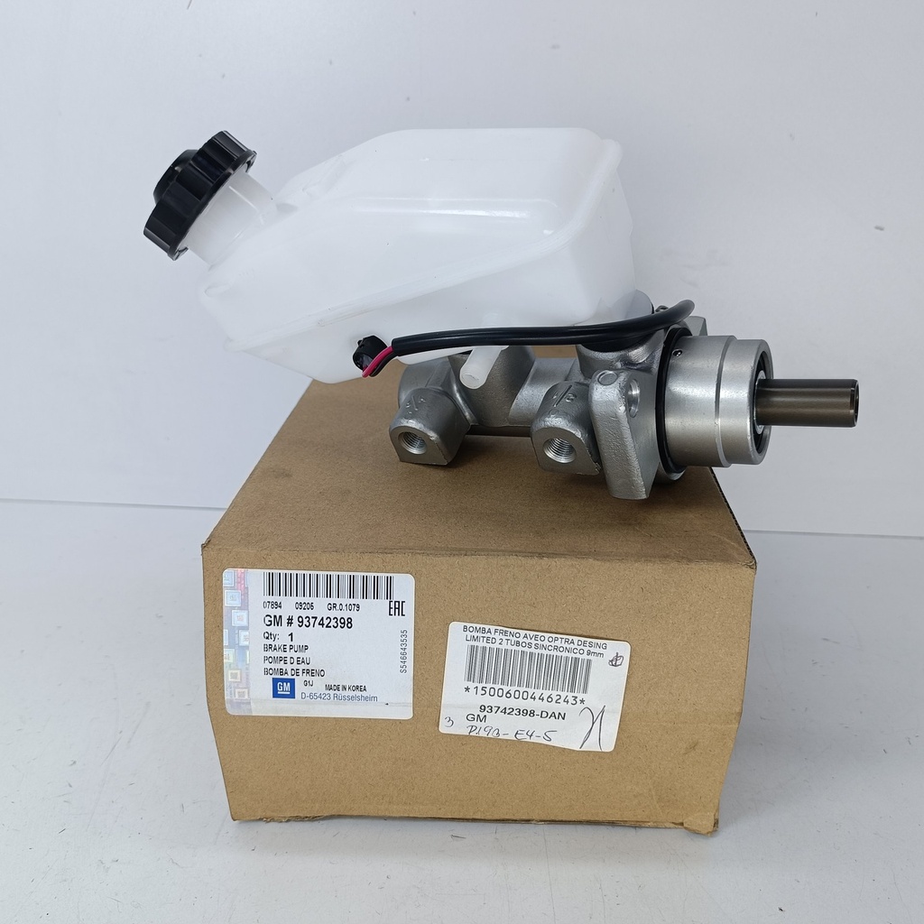 BOMBA FRENO AVEO OPTRA DESING LIMITED 2 TUBOS SINCRONICO 9mm - Vista 5