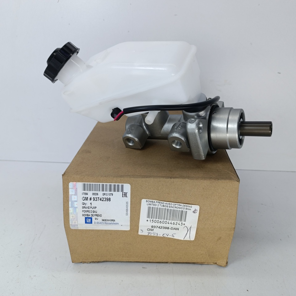 BOMBA FRENO AVEO OPTRA DESING LIMITED 2 TUBOS SINCRONICO 9mm - Vista 6